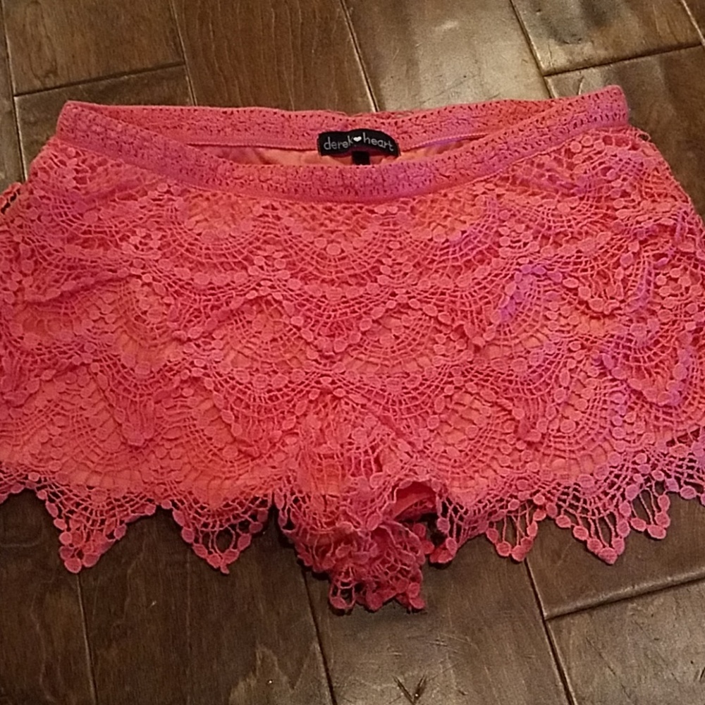 Coral shorts